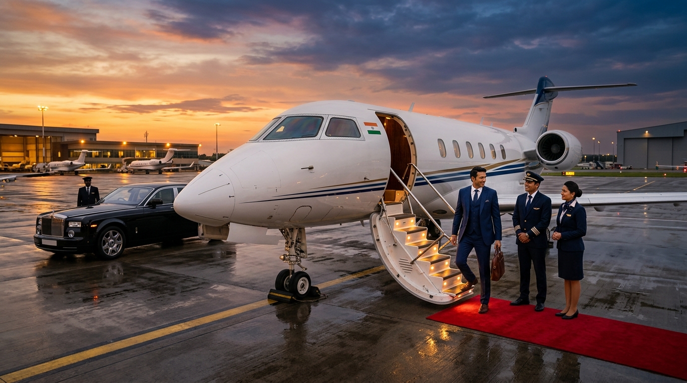 Airlogic Private Jet Tarmac VIP Boarding
